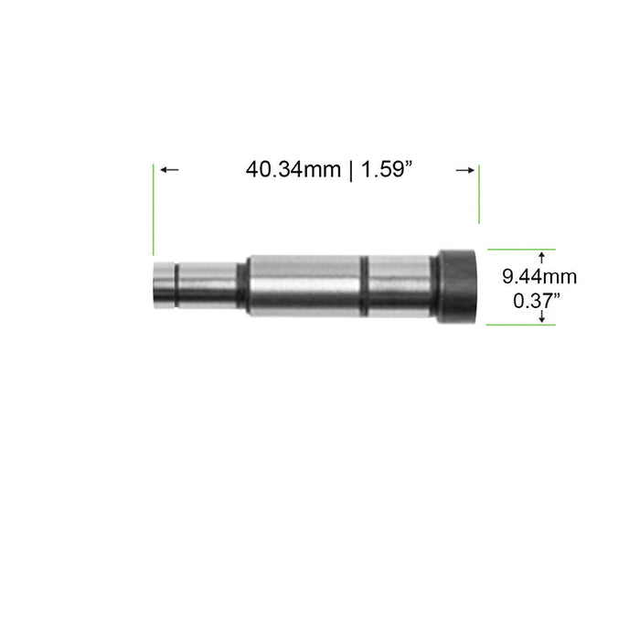 OEM KP-55 handpiece KUPA spindle #520K24.  KUPA nail-drill handpieces can now rotate precisely and with less vibration thanks to a steel high-speed spindle.