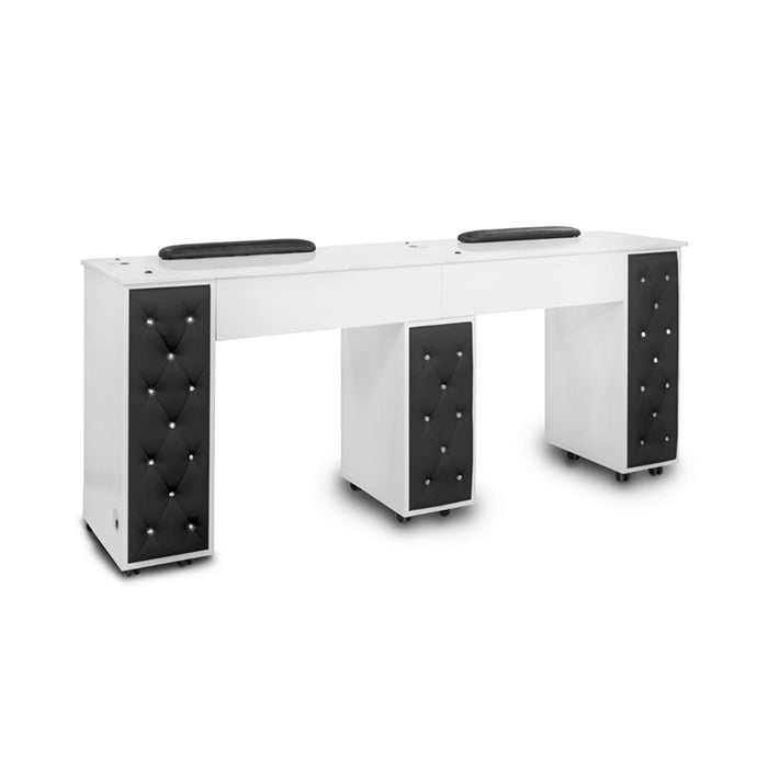 Drexel Tufted Double Nail Table