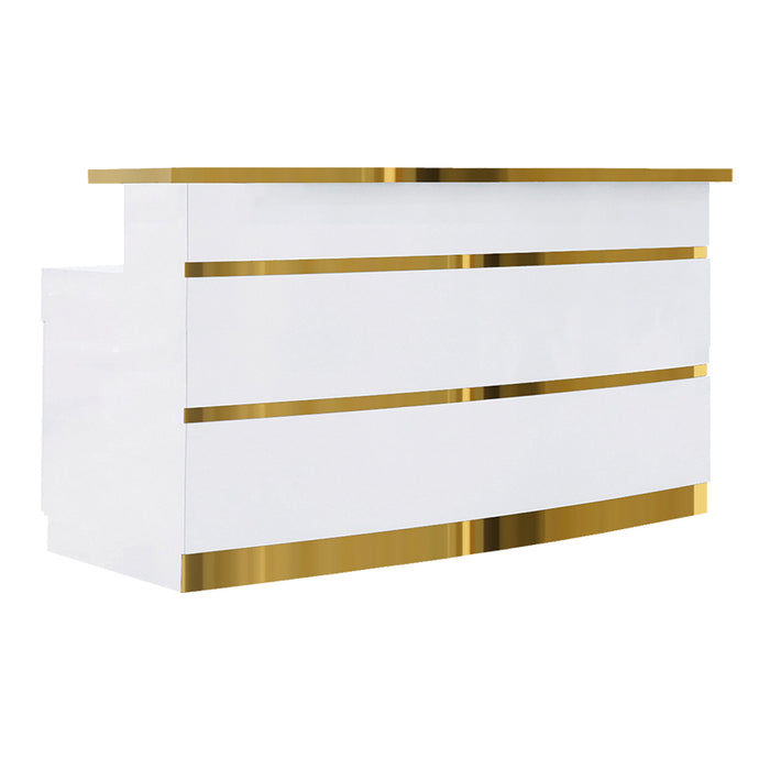 Lux Stripes Reception Desk