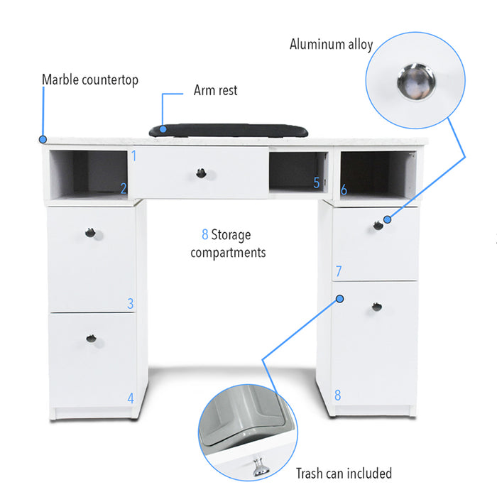 Nova I Manicure Table