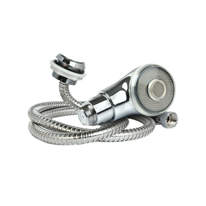 Free Shipping - Lights change hues to signal the water temperature, eliminating the necessity to test it. The Comprehensive Shower Head Set comprises a shower head, angle holder, and stainless steel hose. Vibrantly illuminated LED lirectly on your skin.