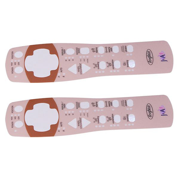 Toepia GX-N Remote Control Sticker