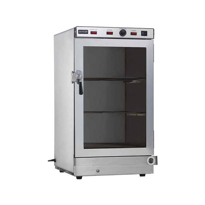 If you'd want to replace your old towel steamer with one made completely of stainless steel, our new Dermalogic Towel Steamer hold 122 towels is a fantastic choice. Its all-glass door and tasteful, functional design would look fantastic in any salon.