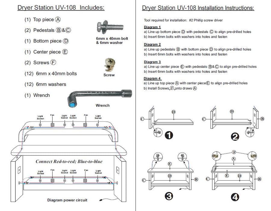 Dryer Station UV108