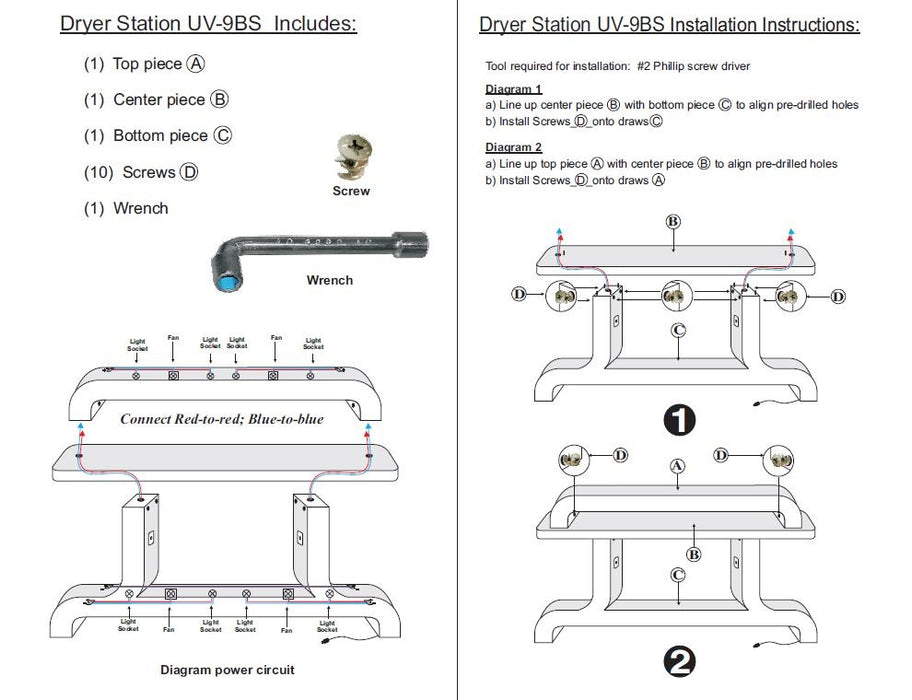 Dryer Station UV9BS