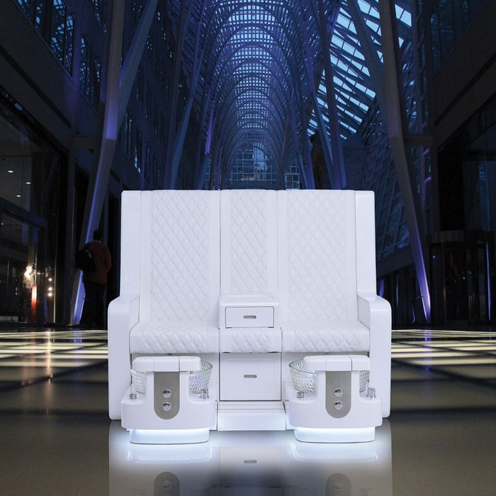 Gemini Double Pedicure Bench