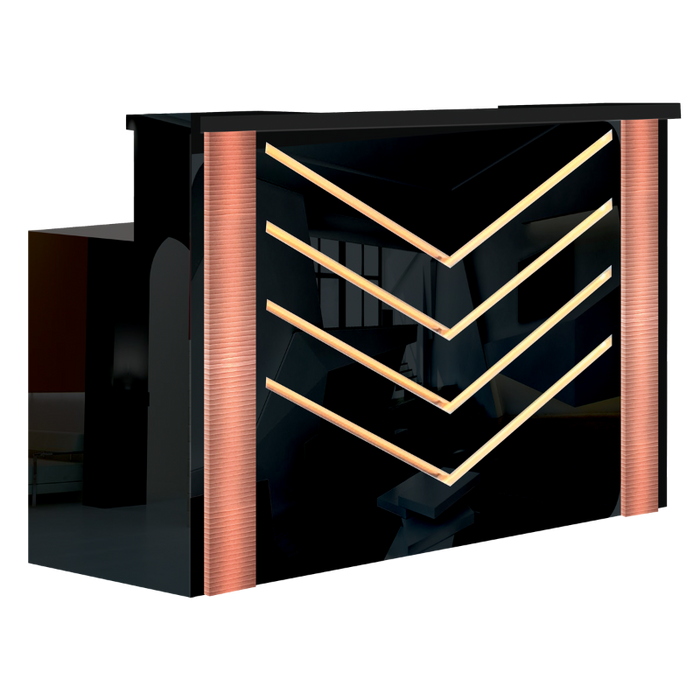 Chevron Reception Desk