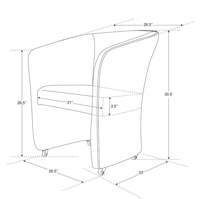 ChiQ 2 Tube Customer Chair