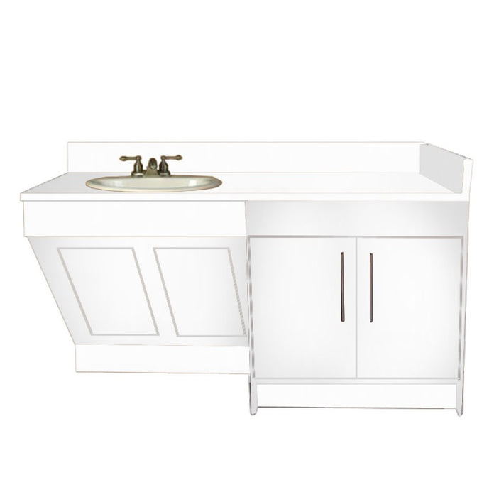 Contemporary Single Sink Cabinet