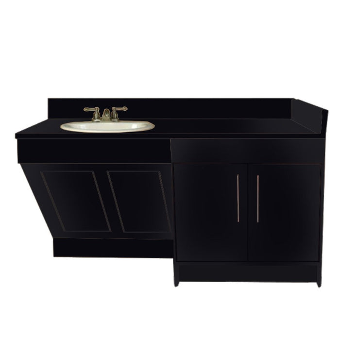 Contemporary Single Sink Cabinet