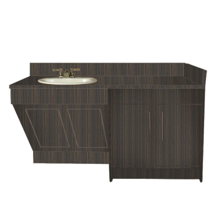 Contemporary Single Sink Cabinet