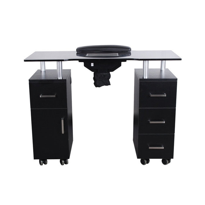 Glasglow Manicure Table with Draft Fan