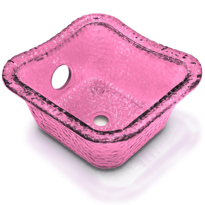 Square Glass Bowl for Gulfstream Pedicure Chair
