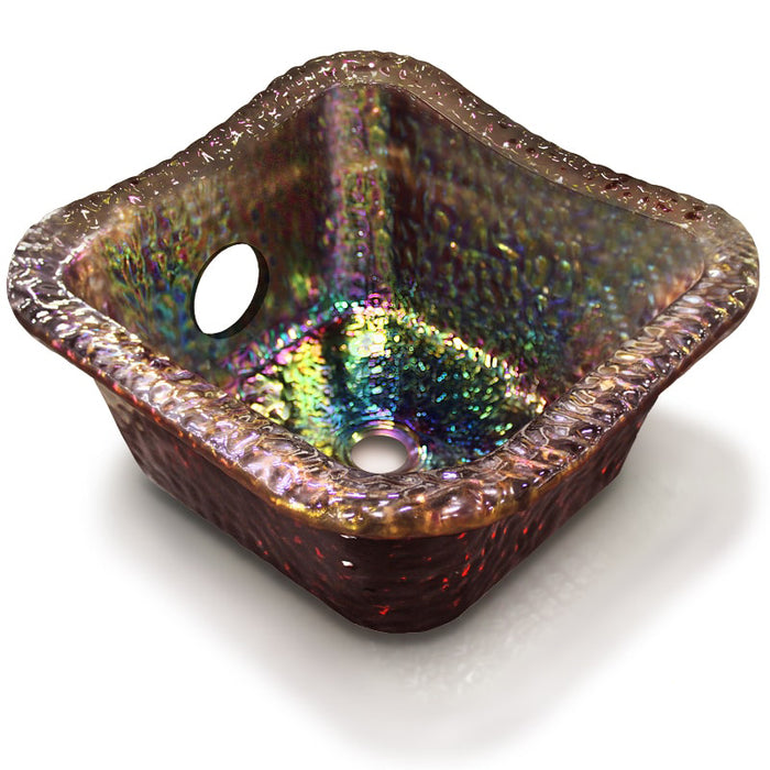 Square Glass Bowl for Gulfstream Pedicure Chair