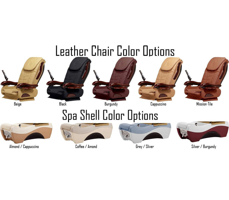 Chocolate 777 Pedicure Spa Chair