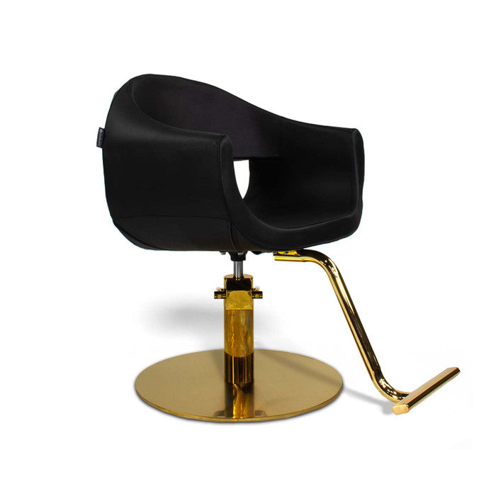 Milla Styling Chair with Gold Pump