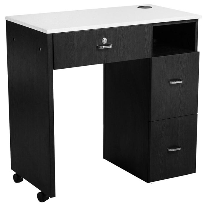NM904 Space Saving Manicure Table
