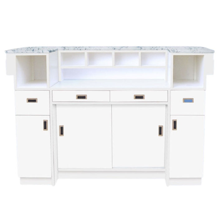 Nova I Reception Desk with Mosaic Tile