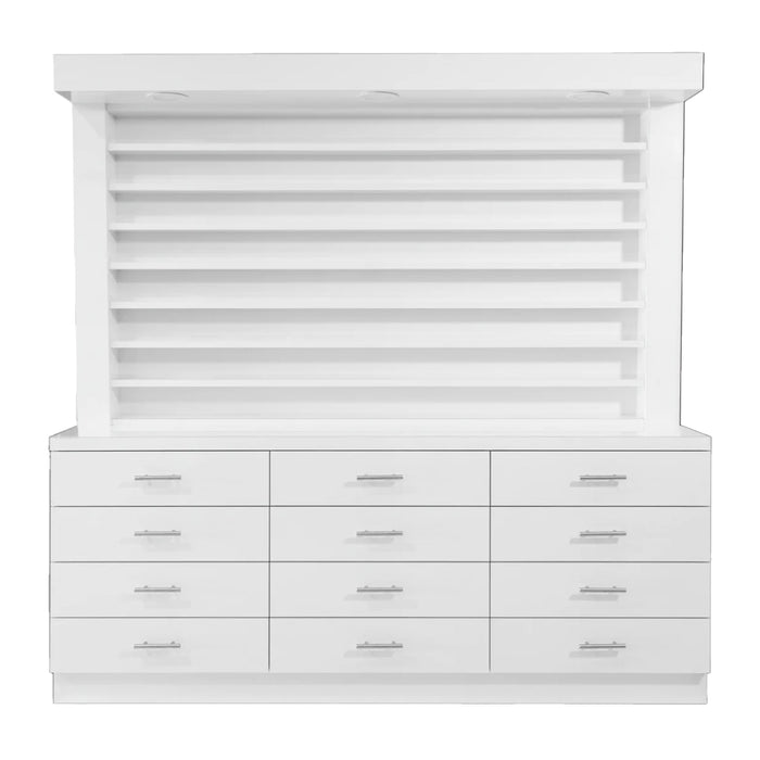 1 Side Polish-Powder Display Cabinet