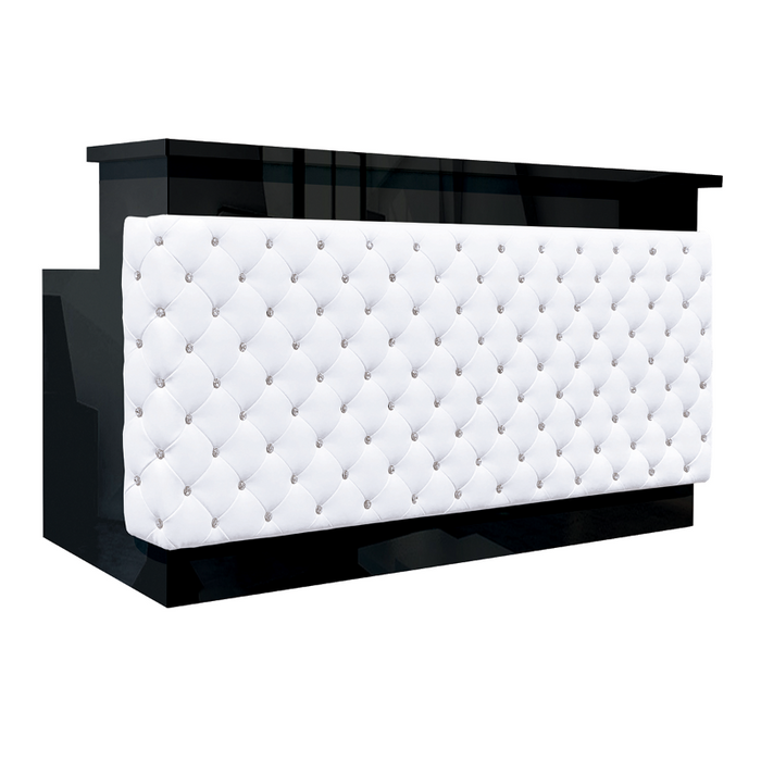 Valentino Lux Tufted Reception Desk