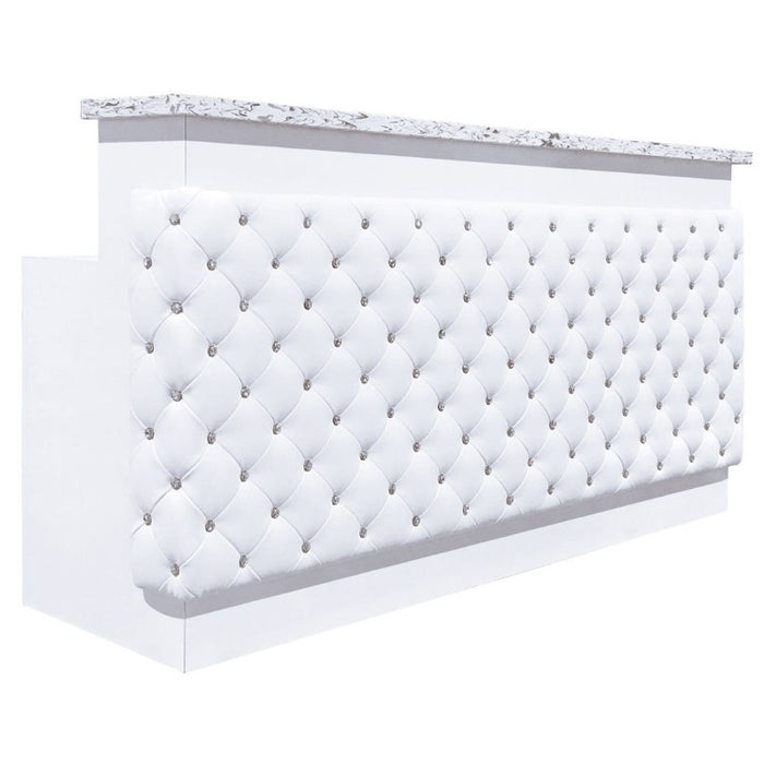 Valentino Lux Tufted Reception Desk