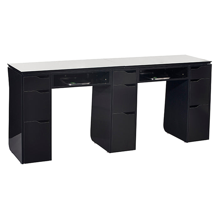 Vicki LED Double Nail Table