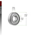 Manipro KP-55, KP-60 and UP200 Bearing