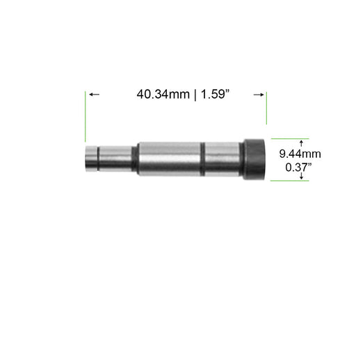 OEM KP-55 handpiece KUPA spindle #520K24.  KUPA nail-drill handpieces can now rotate precisely and with less vibration thanks to a steel high-speed spindle.