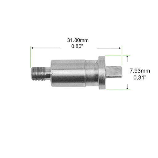 OEM replacement drive shaft #536K07 for handpieces from the KUPA KP-60 (and KP-series). Maintains professional performance, minimizes vibration, and restores smooth rotation.