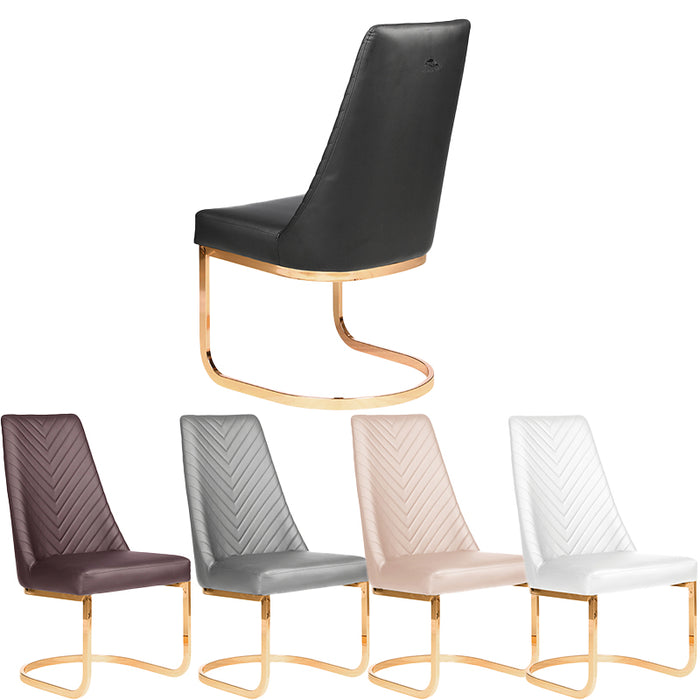 Customer Chair Chevron 8110 - Gold Collection