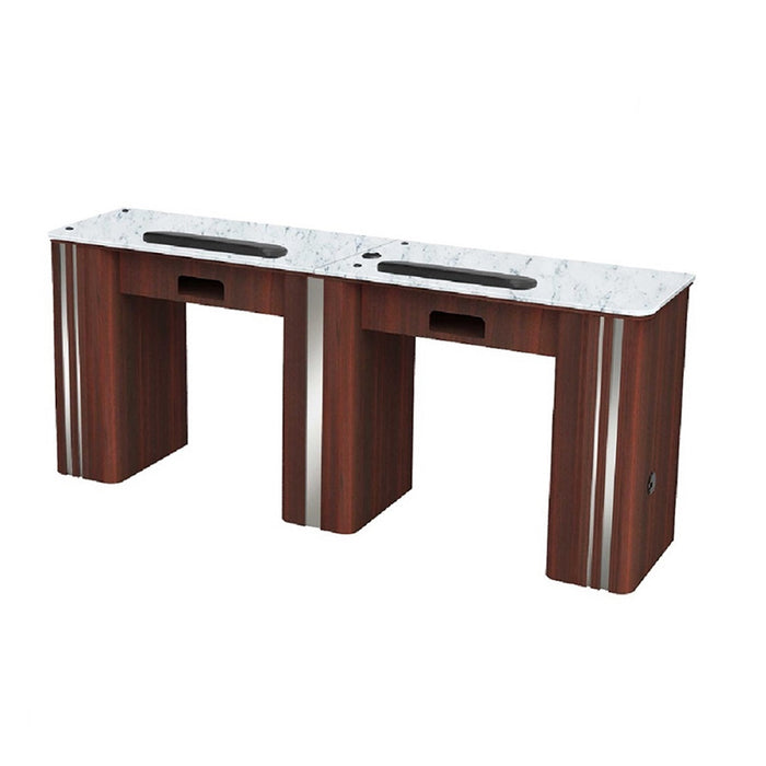 Avon Double Nail Table - Vent Pipe