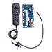A pedicure massage chair combo repair part consisting of a remote control with a cable, a main PC board, and a remote cable to the main board.