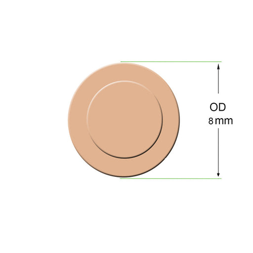 This seal plate is an OEM replacement part for the internal assembly of the KUPA UP-200/UG12 nail-drill handpiece.
