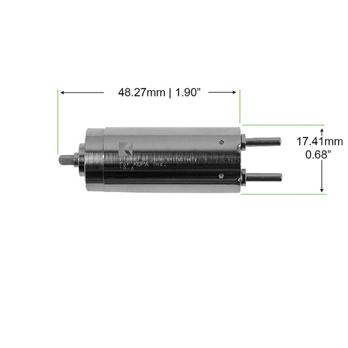 This is the genuine OEM motor made specifically for the KUPA KP-60 nail drill handpiece. It is a high-speed precision motor designed to provide smooth.
