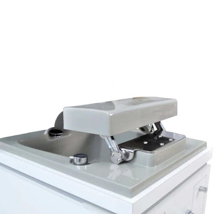 Katai Sink with Folded Footrest & Mechanism