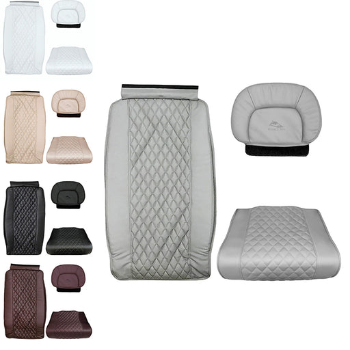 Free Shipping- This gorgeous, cozy, and long-lasting PU leather will look fantastic in your pedicure chair. These replacement leather cushions are ideal for your pedicure chair since they have a diamond quilted design.