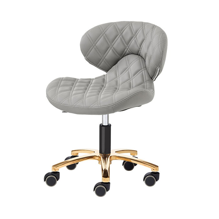 Lexi II Pedicure Stool - Gold Collection