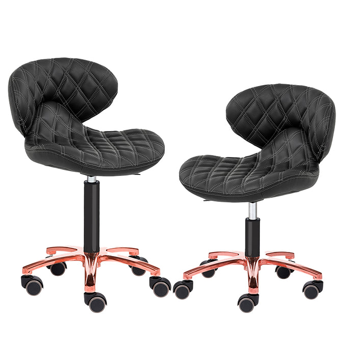 Lexi II Tech Stool - Rose Gold