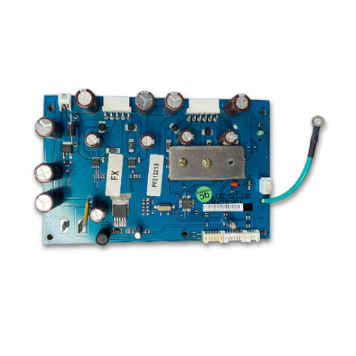 A printed circuit board (PCB) for a SHIATSULOGIC FX Massage Chair, featuring various electronic components and connectors.