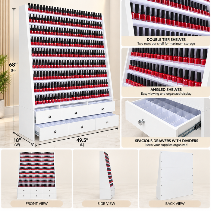 Sonoma Double Polish Cabinet