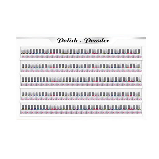 Sonoma polish & powder rack hold up 125 2oz powder jars and 250 polish bottles