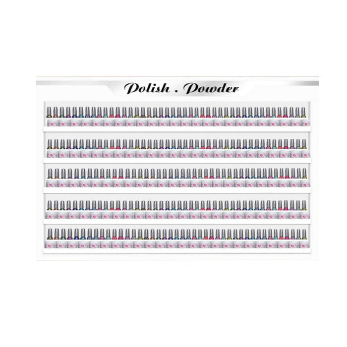 Sonoma polish & powder rack hold up 125 2oz powder jars and 250 polish bottles
