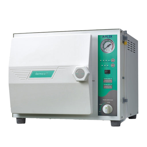 A robust and useful construction that guarantees both safety and usability is included into the box-like form of the tabletop autoclave sterilizer with an automated door pressure lock. 