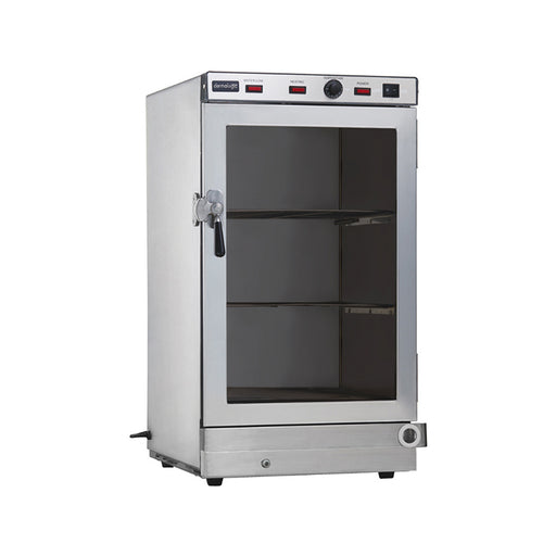 If you'd want to replace your old towel steamer with one made completely of stainless steel, our new Dermalogic Towel Steamer hold 122 towels is a fantastic choice. Its all-glass door and tasteful, functional design would look fantastic in any salon.