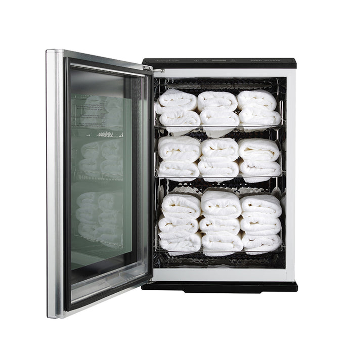Towel Warmer with Glass Door 60L