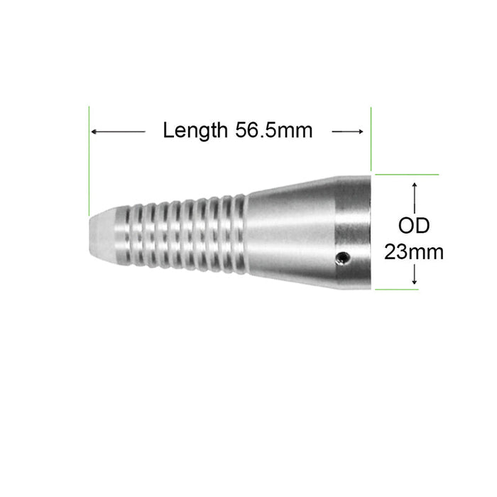 the UP-200 and UG12 handpiece lines from KUPA. The collet or chuck assembly, bearings, and overall front-housing alignment are supported by the front-end housing.