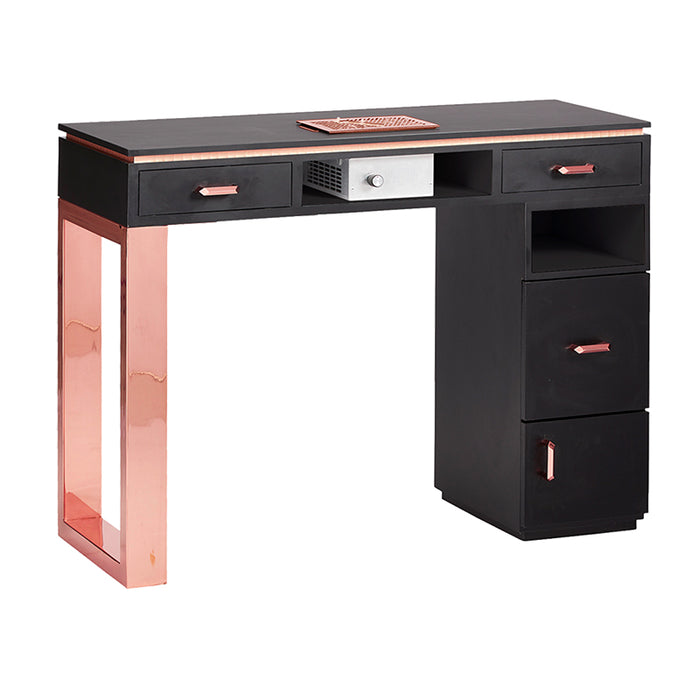 Valentino Lux Manicure Table Rose Gold