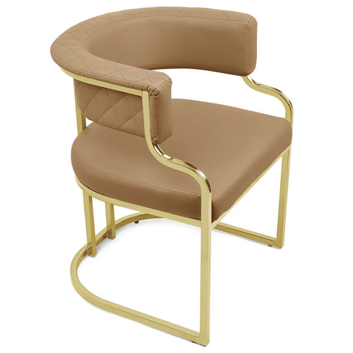 Glide Gold Customer Chair