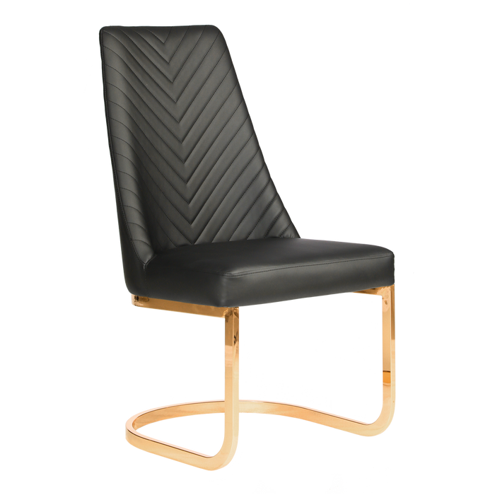 Customer Chair Chevron 8110 - Gold
