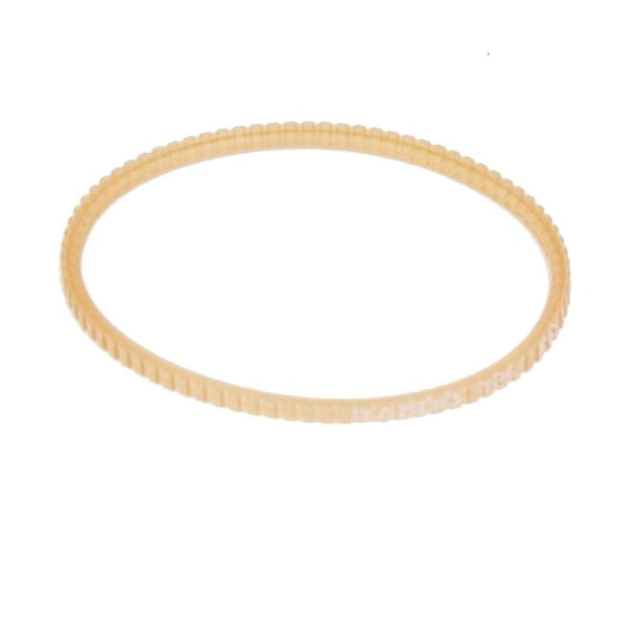 This belt is used to transfer rotational motion from the motor to other components of the chair, such as the massage mechanism or adjustment mechanisms. If you're replacing the belt, ensure that the new one matches these dimensions closely to maintain proper tension and functionality.